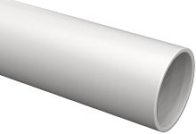 Труба гладкая жесткая ПВХ IEK Д=40 легкая 3м серый (уп. 24м) картинка